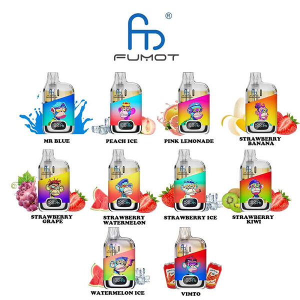 FUMOT Box Pro 22000 Puffs Disposable Pod Device - Image 5