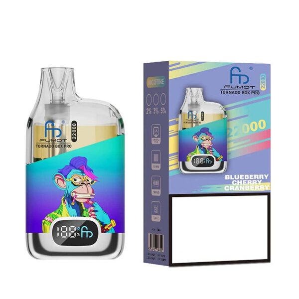 FUMOT Box Pro 22000 Puffs Disposable Pod Device - Image 6