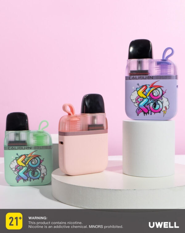 Uwell Caliburn G3 Lite Koko Box Vape Kit - Image 7