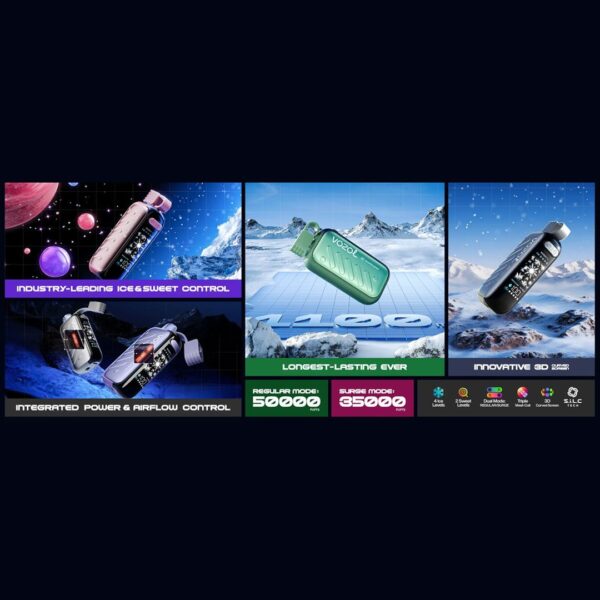 Vozol Gear Ice & Sweet 50K Puffs Disposable Vape New Launched - Image 7