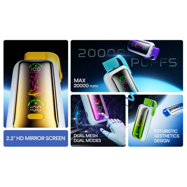 Vozol STAR 20000 Puffs Disposable Box Vape - Image 3