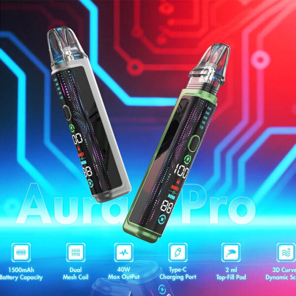 FUMOT Aura Pro Vape Pod System Kit 2ml 1500mAh - Image 2