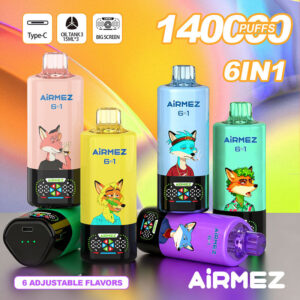 Airmez Fox 6 in 1 Disposable Pod Device 140K Puffs