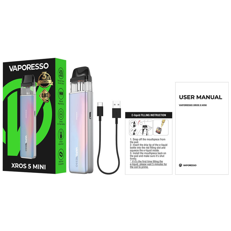 Vaporesso XROS 5 Mini Vape Starter Kit 1500mAh - Image 7