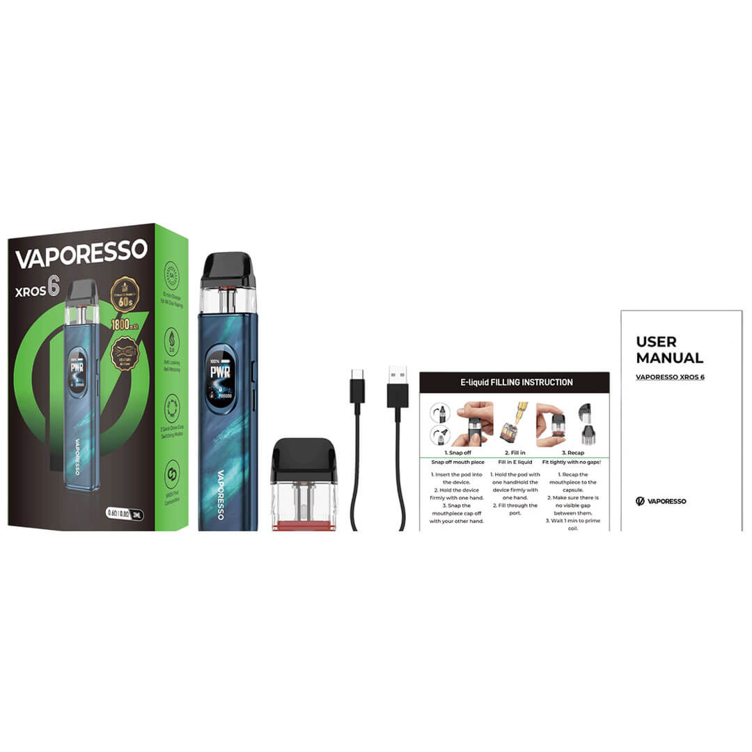 Vaporesso XROS 6 Vape Pod Kit 1800mAh - Image 10