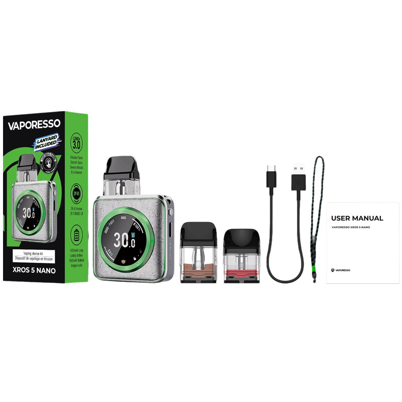 Vaporesso XROS 5 Nano Pod Device 1600mAh - Image 9
