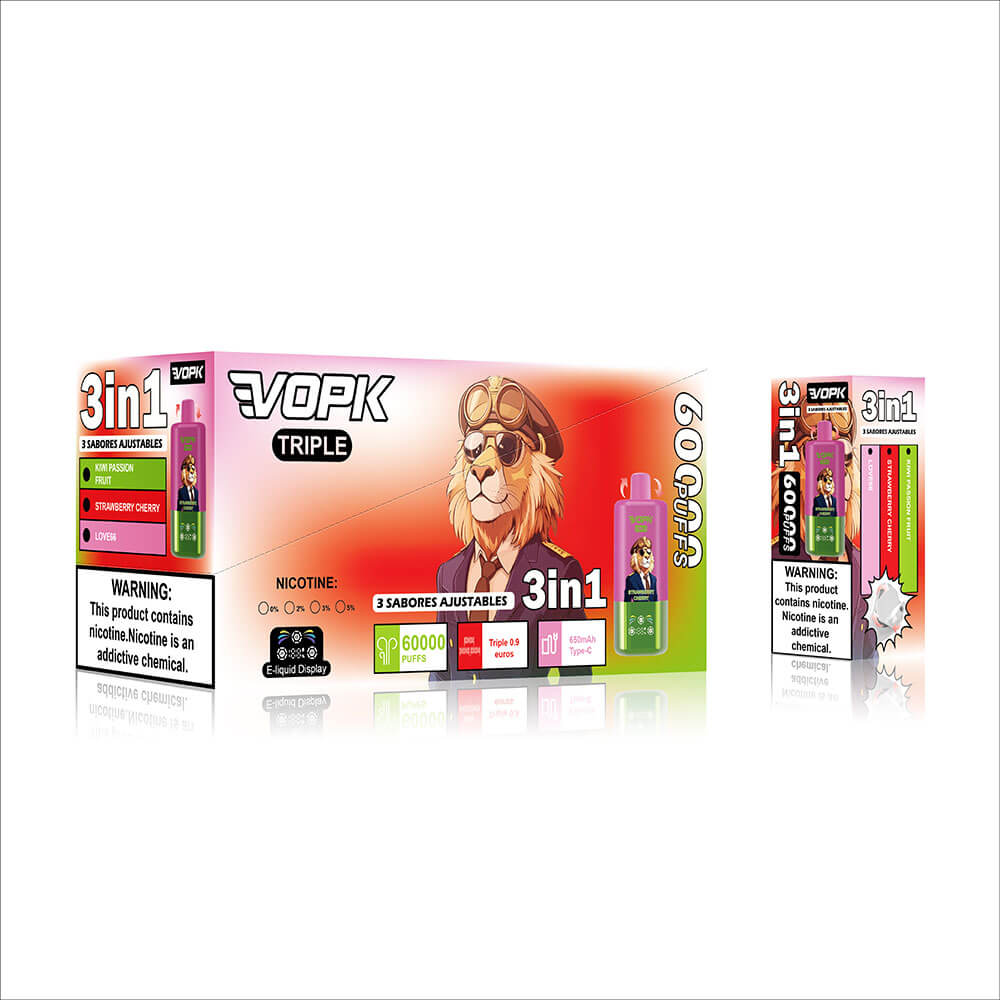 VOPK Triple 60000 Puffs Disposable Pod Device 3 in 1 - Image 4