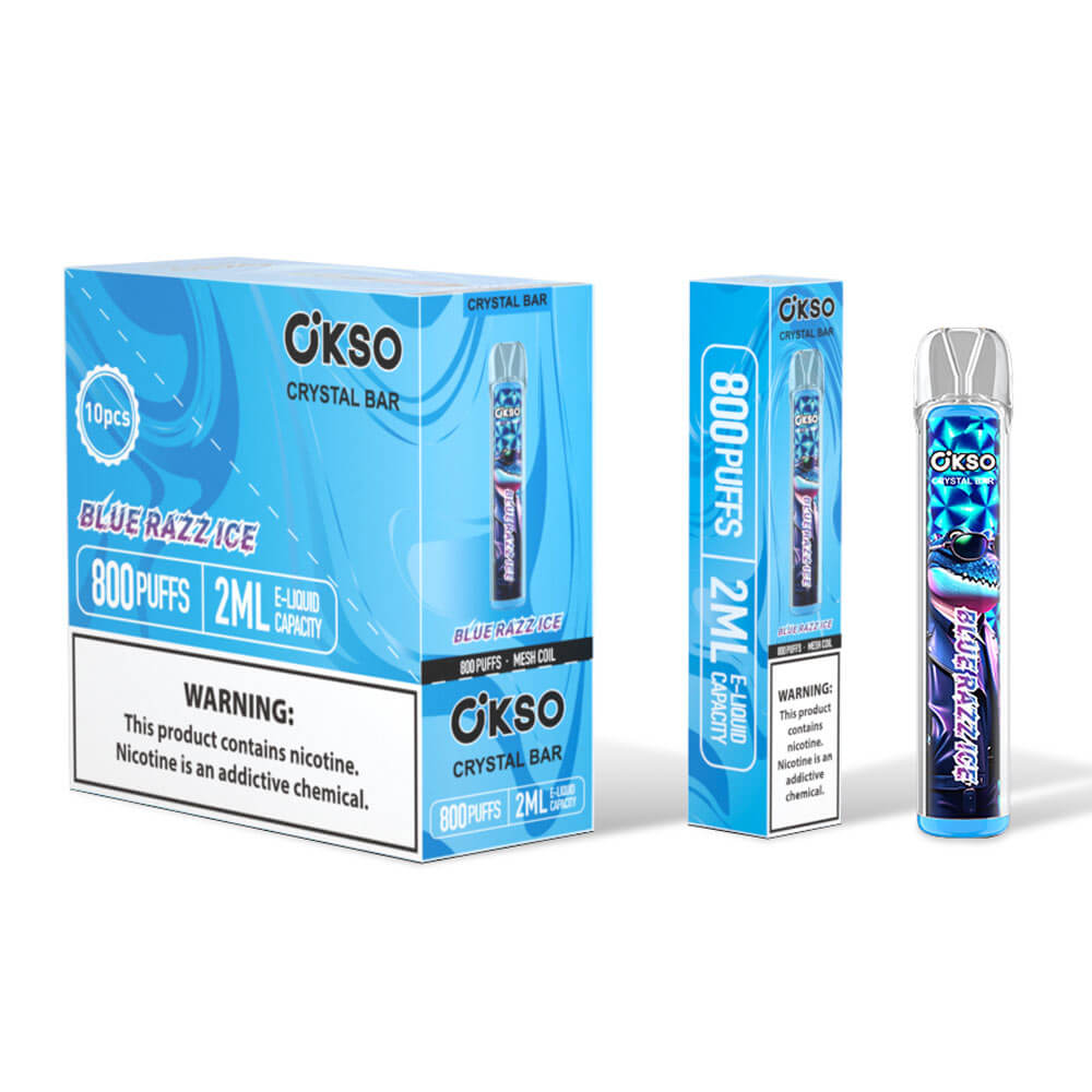 OKSO Crystal Bar 800 Puffs Disposable e-Cig - Image 9