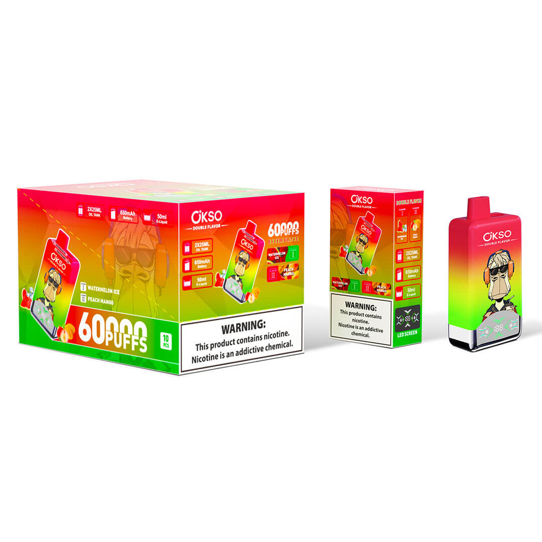 OKSO Double Flavor 60K Puffs Disposable Box Vape - Image 8