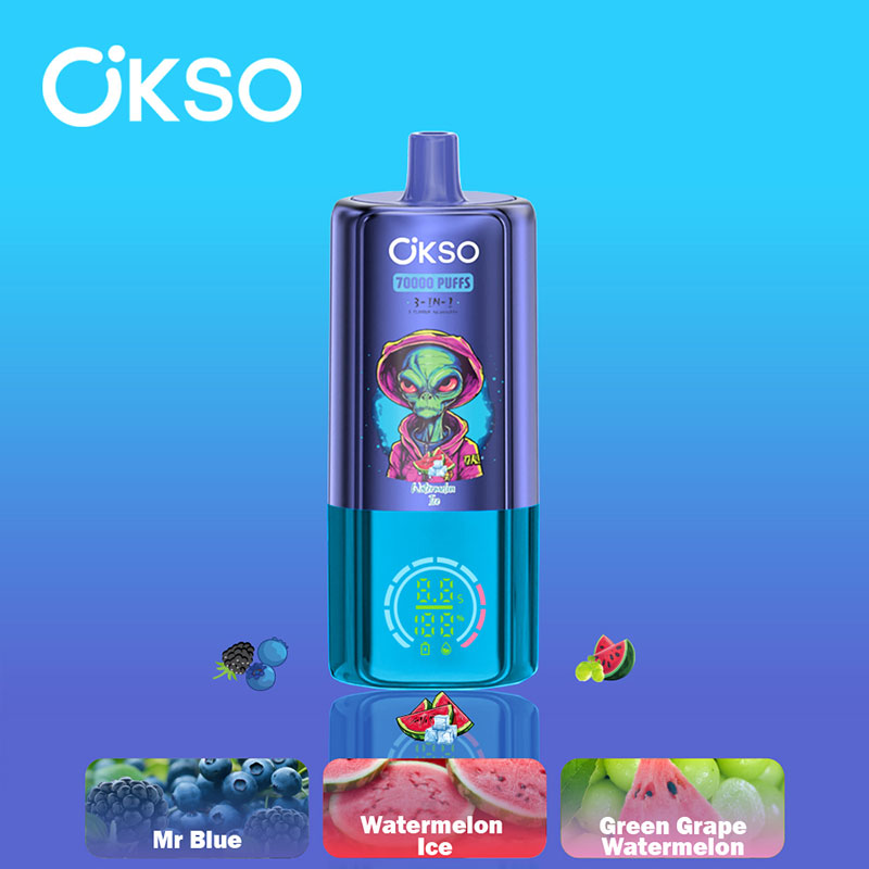 OKSO 3 in 1 70K Puffs Disposable Pod Device - Image 4