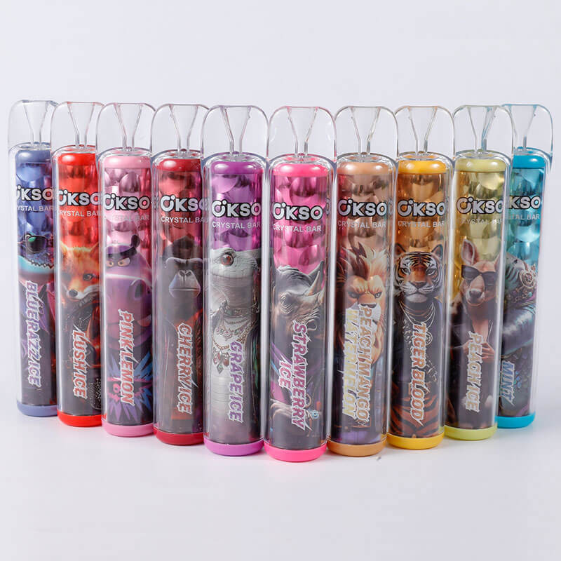 OKSO Crystal Bar 800 Puffs Disposable e-Cig - Image 7