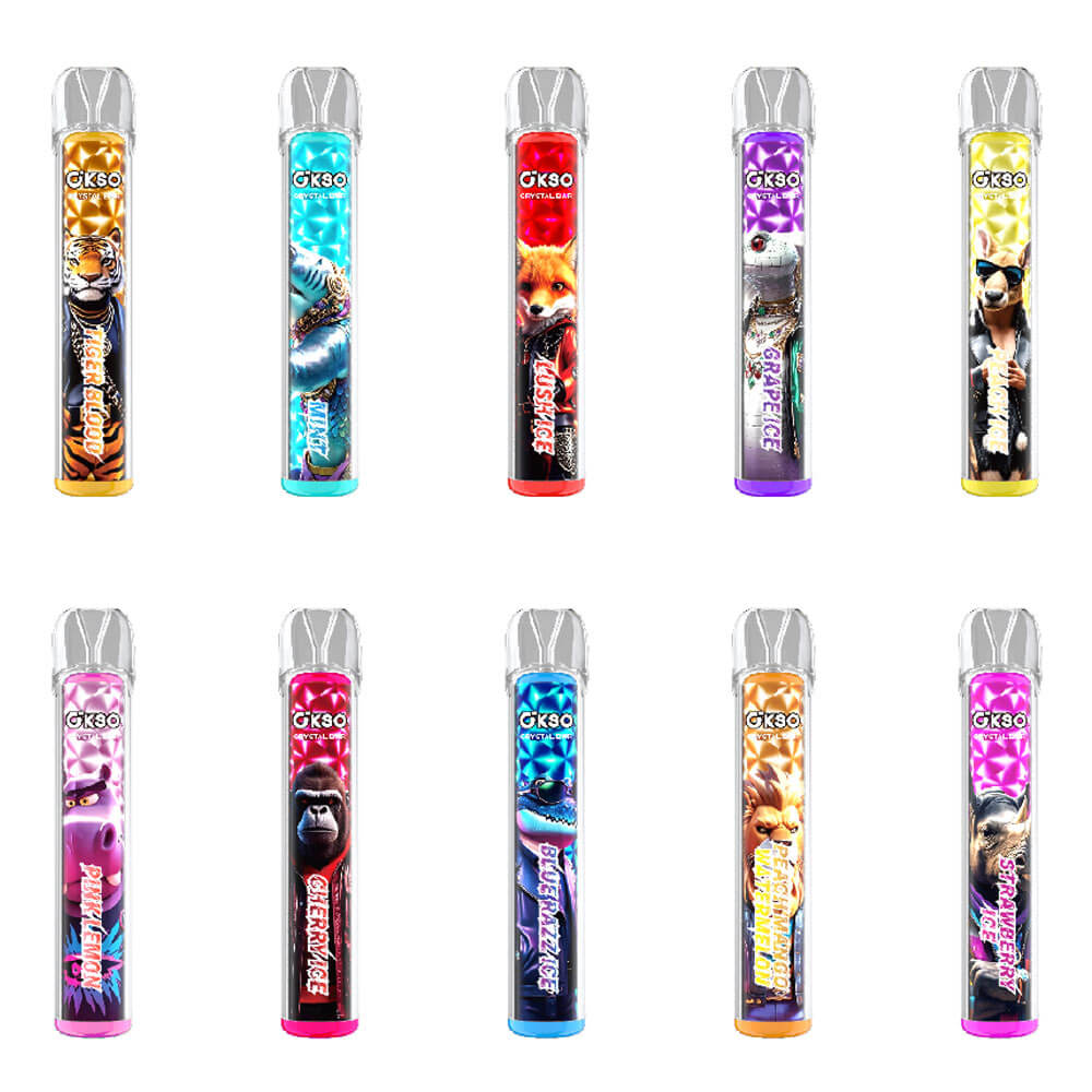 OKSO Crystal Bar 800 Puffs Disposable e-Cig