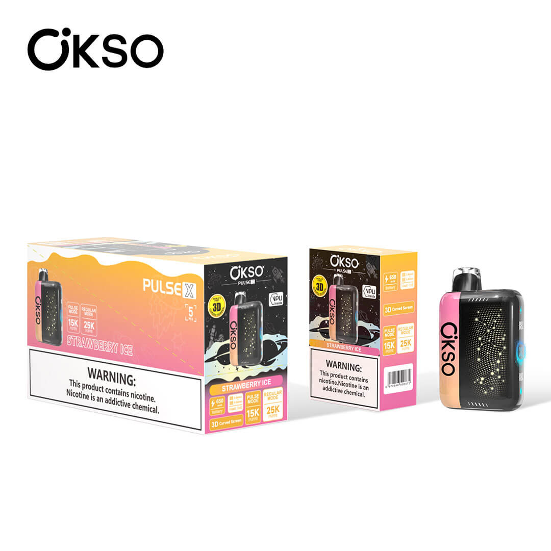 OKSO Pulse X 25K Puffs Disposable Pod Device - Image 8