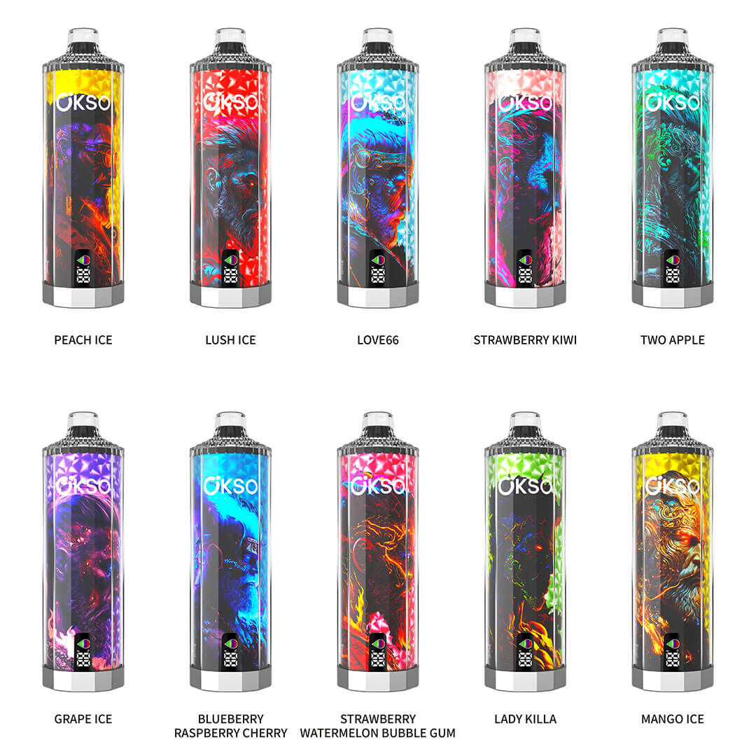OKSO Shisha Hookah Mega 50K Puffs Disposable Vape - Image 6