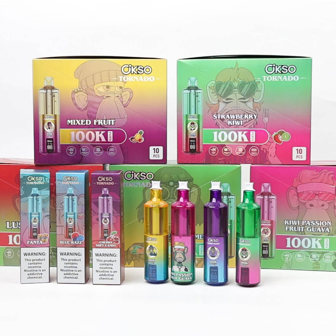 OKSO Tornado 100K Puffs Disposable Pod Device - Image 7