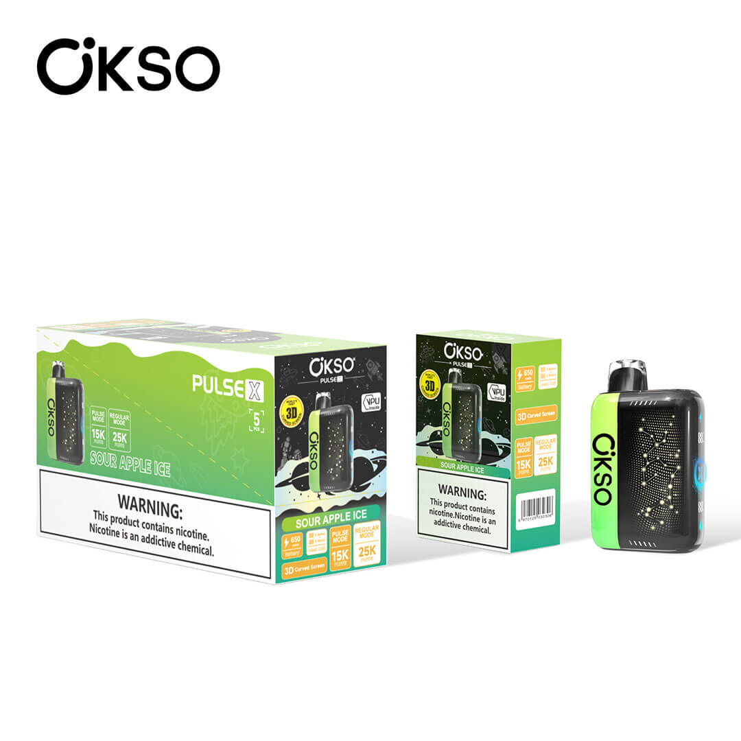 OKSO Pulse X 25K Puffs Disposable Pod Device - Image 7