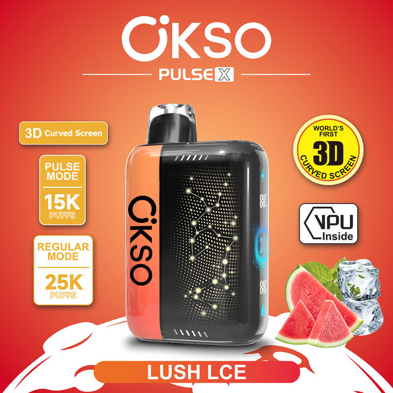 OKSO Pulse X 25K Puffs Disposable Pod Device - Image 3