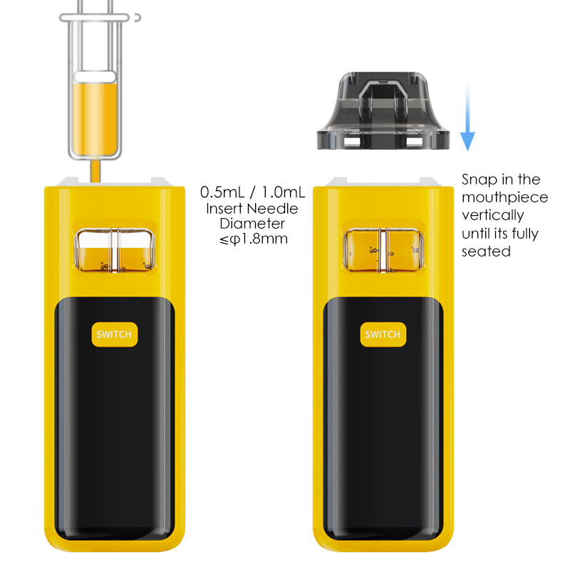 1ml 1.5ml OEM Postless Dual Flavor Disposable Vape Factory - Image 8