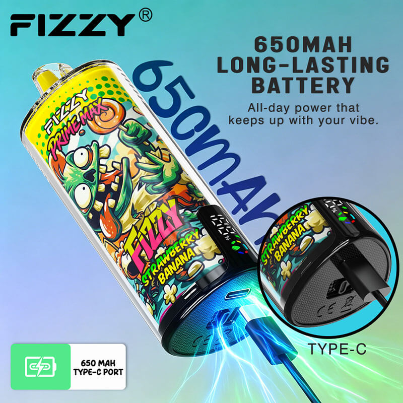 FIZZY Prime Max 80K Puffs Disposable Pod Device - Image 6