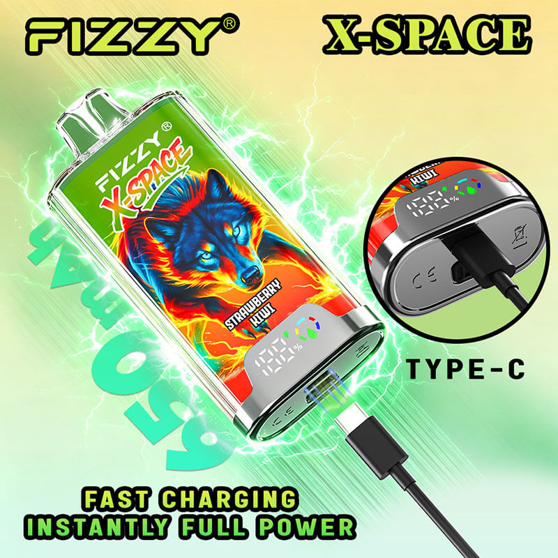 FIZZY X-Space 100K Puffs Disposable e-Cigarette - Image 8