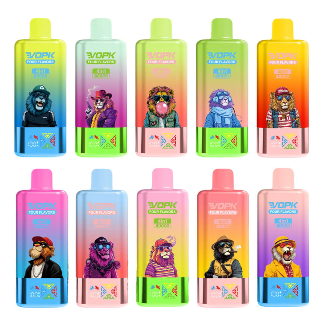 VOPK Four 80000 Puffs Disposable e-Cigarette 4 Flavors in 1 | Wholesale Disposable Vape Manufacturer