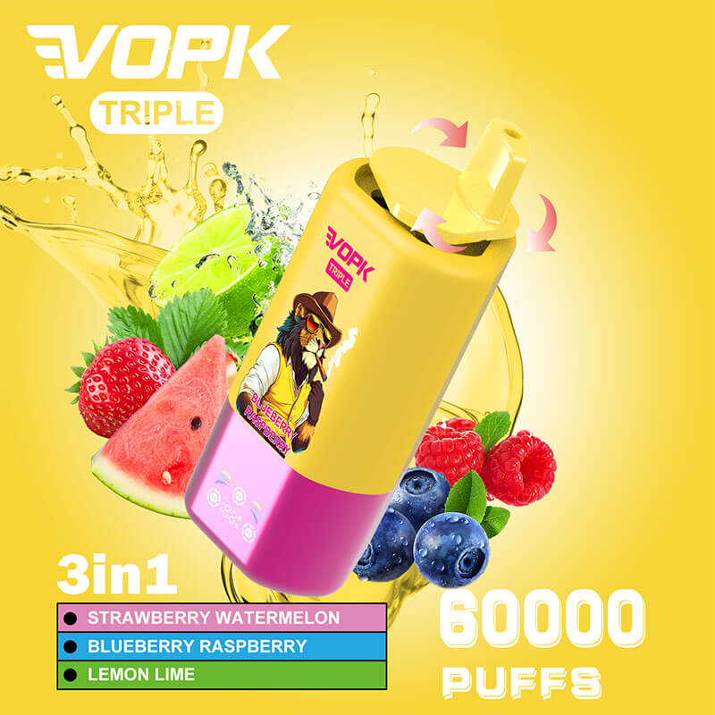 VOPK Triple 60000 Puffs Disposable Pod Device 3 in 1 - Image 10