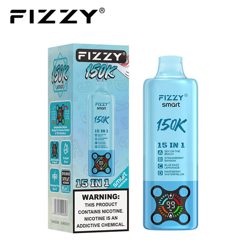FIZZY Smart 150K Puffs Disposable Vape 15 in 1 - Image 8