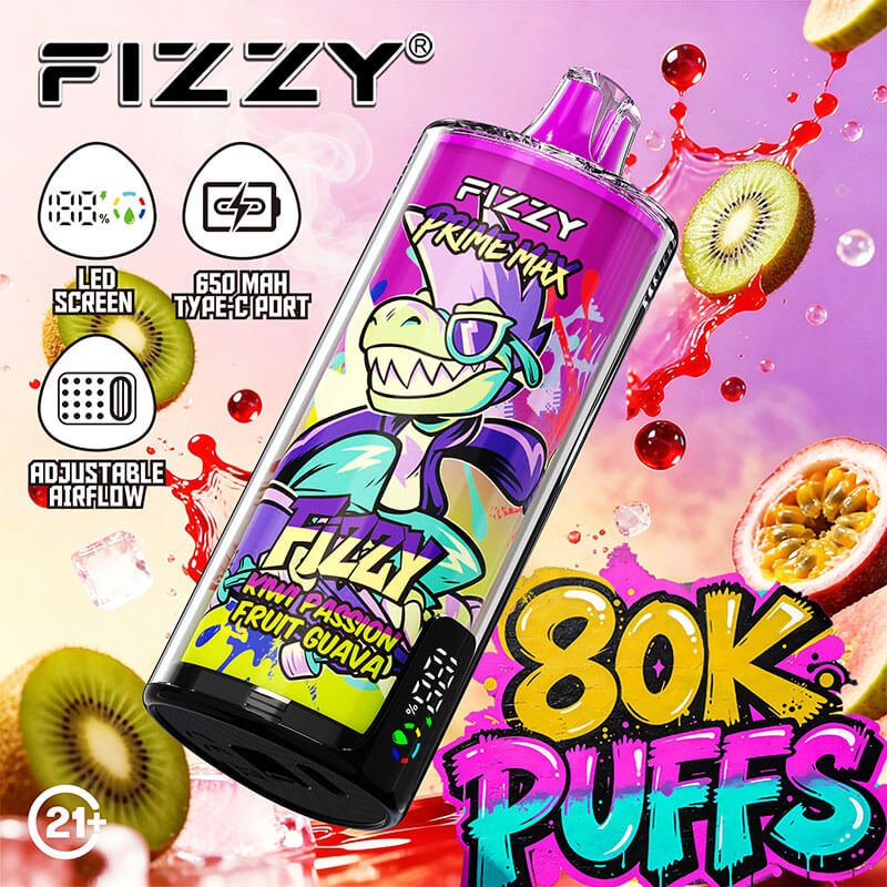 FIZZY Prime Max 80K Puffs Disposable Pod Device - Image 3